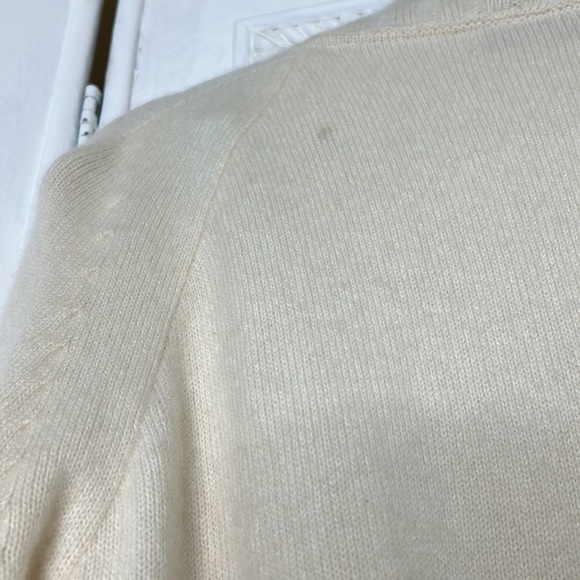 Nordstrom Collection 100% cashmere open drape front slouchy cardigan - Picture 8 of 8